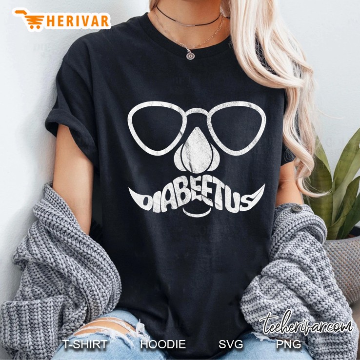 Diabeetus Awareness Diabetic Beard Hoodie