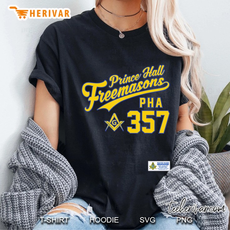 Masonic Shirt Prince Hall Pha 357 Sports Jersey Style Shirt Ladies Tee