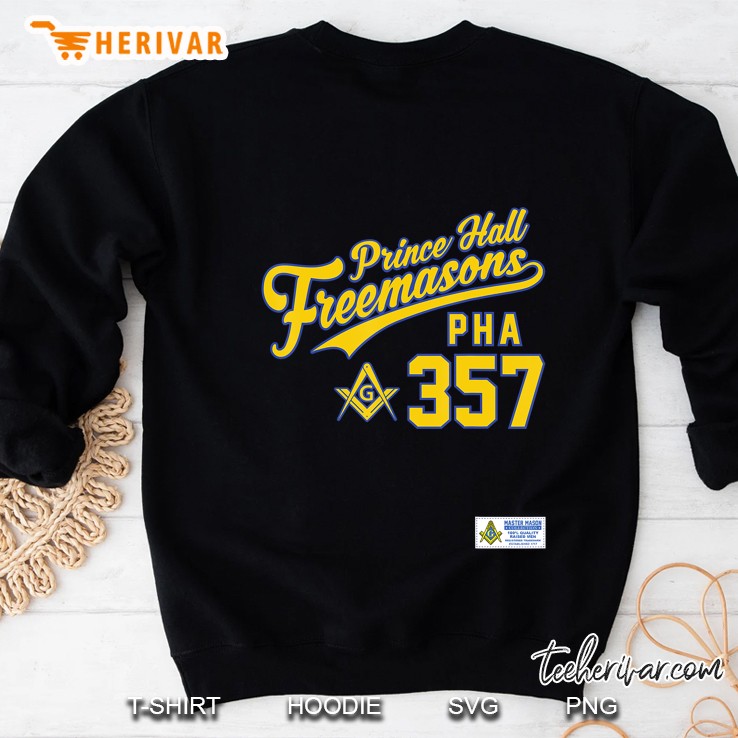 Masonic Shirt Prince Hall Pha 357 Sports Jersey Style Shirt Sweatshirt