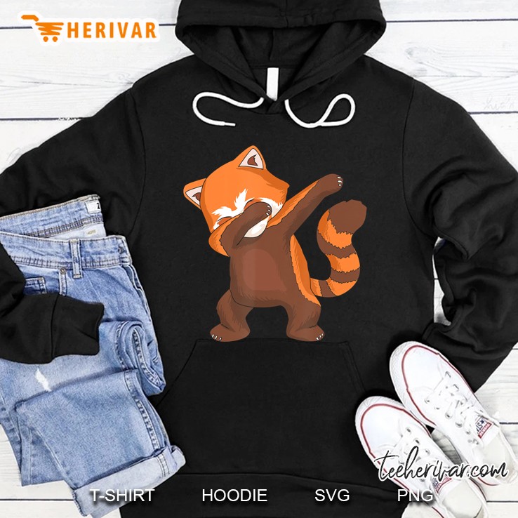 Red Panda Dabbing Dab For Live Tee I Panda Lovers Hoodie