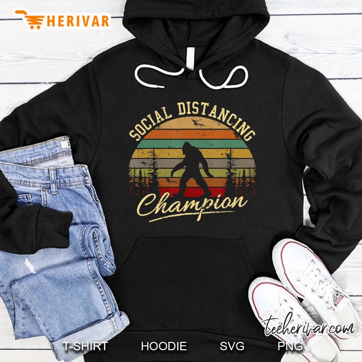 Social Distancing Antisocial Introvert Funny Virus Flu Gift Hoodie