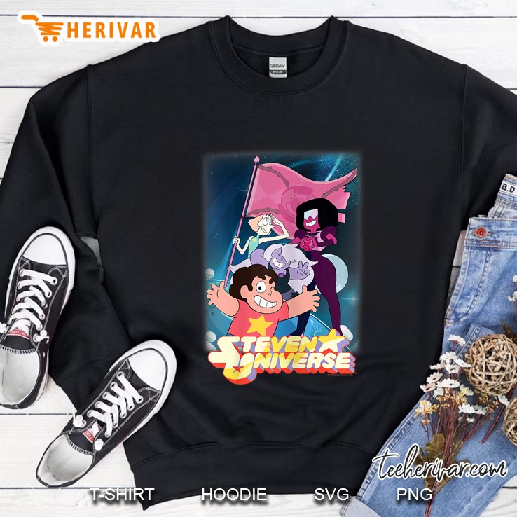 Steven Universe Crystal Gem Flag Sweatshirt