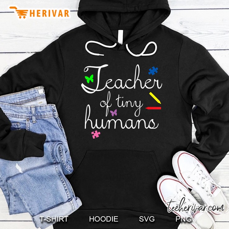 Teacher Of Tiny Humans Pre K Preschool Kindergarten Teacher Hoodie