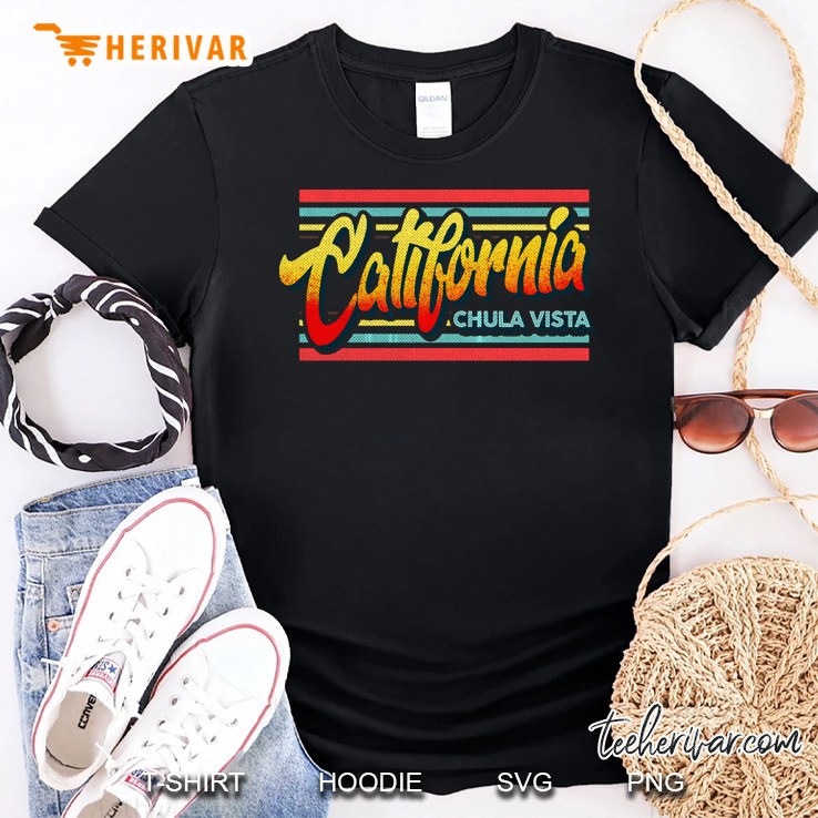 Chula Vista California Retro Vintage 80