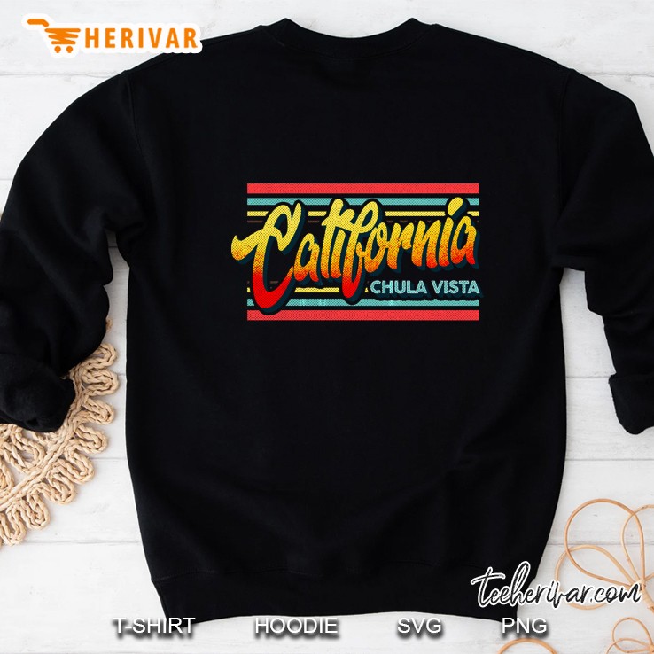 Chula Vista California Retro Vintage 80