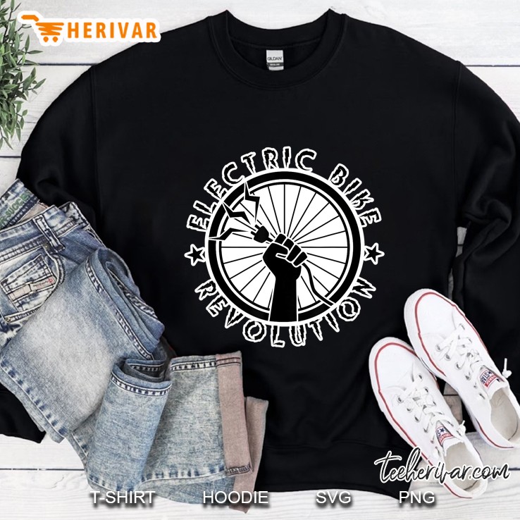 Electric Bicycle Ebike Revolution Sweatshirt