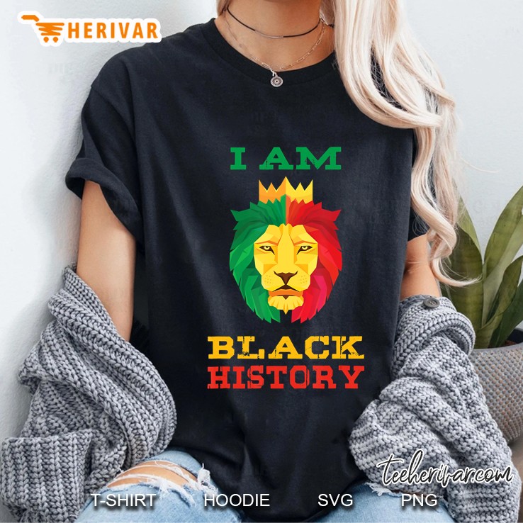 I Am Black History Beauty African Month Proud Tee Ladies Tee