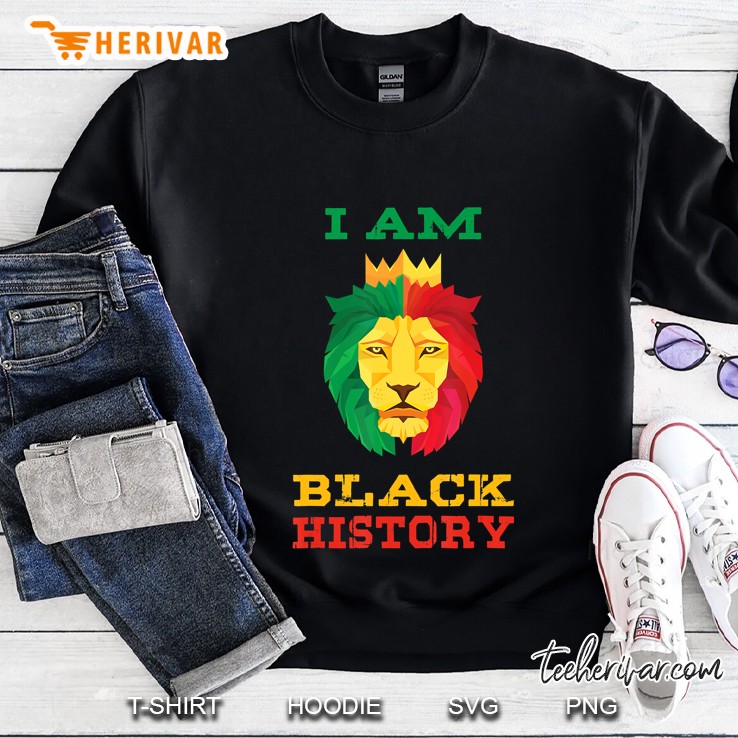 I Am Black History Beauty African Month Proud Tee Sweatshirt
