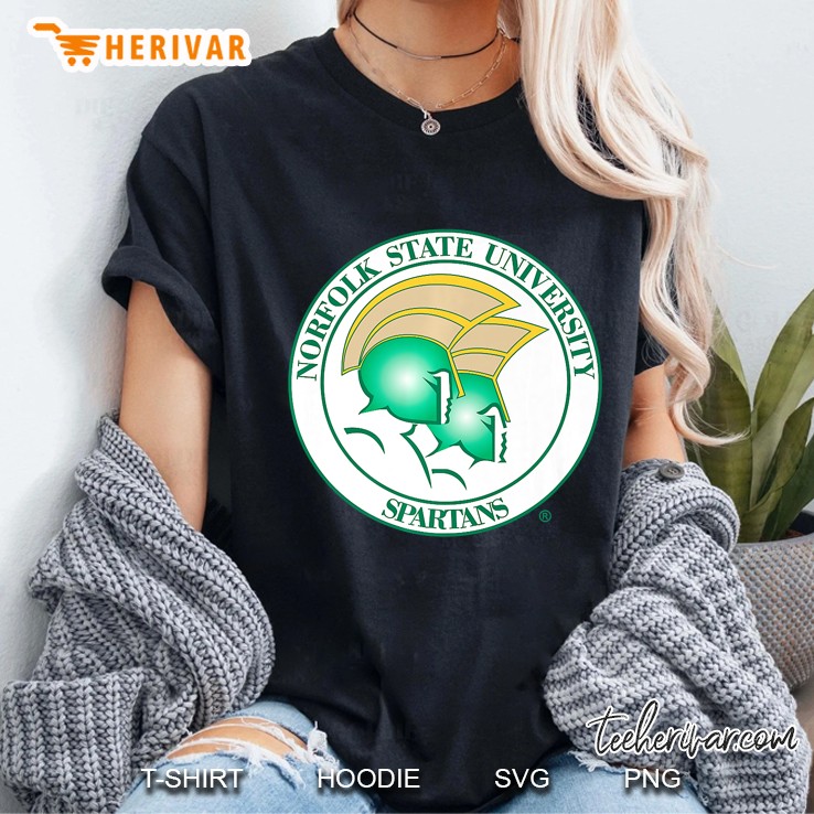 Offiical Ncaa Norfolk State University Spartan Ppnor01 Ver2 Ladies Tee