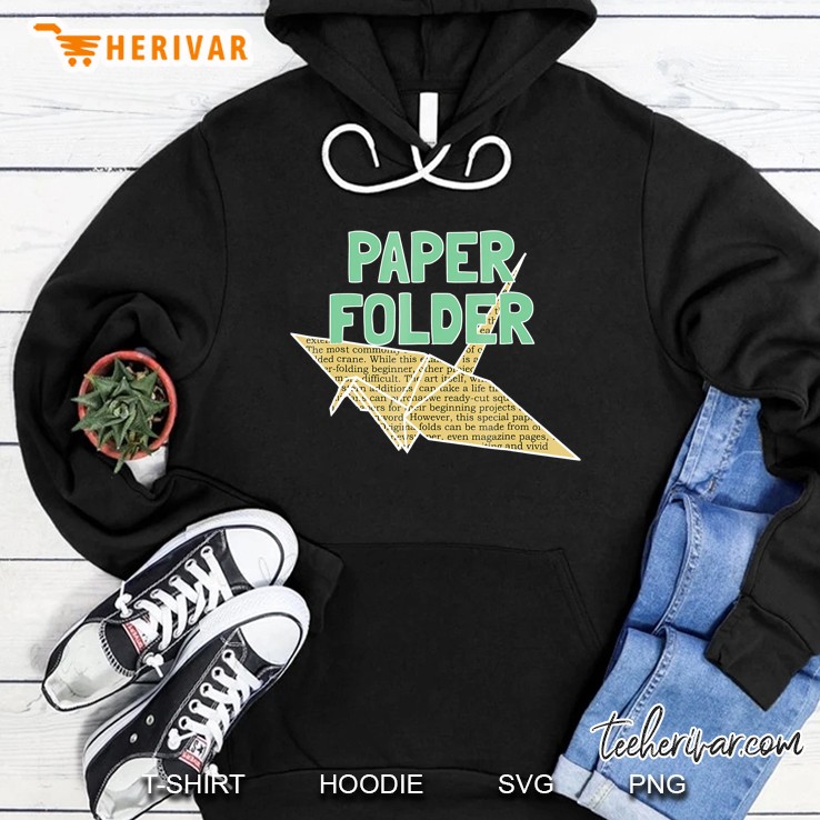 Paper Folder Origami Lovers Hoodie