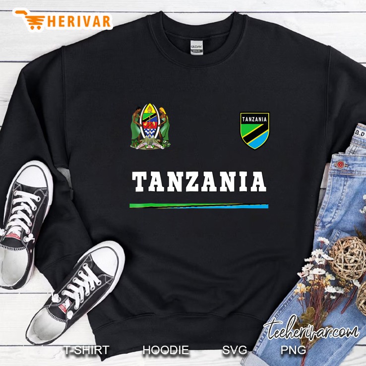 Tanzania Sportsoccer Jersey Tee Flag Football Mugs