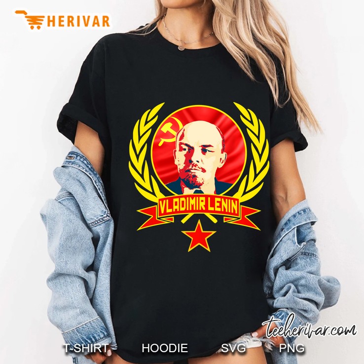 Vladimir Lenin Soviet Communism Propaganda Ladies Tee