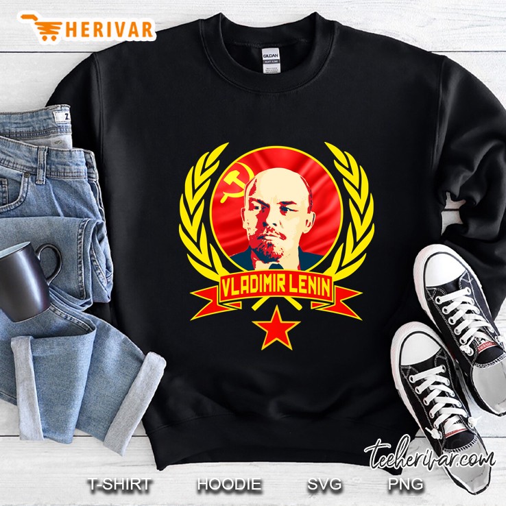 Vladimir Lenin Soviet Communism Propaganda Sweatshirt