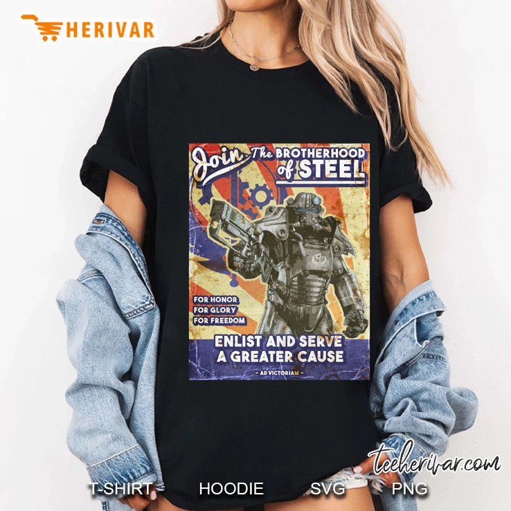 Brotherhood Propaganda Poster Ladies Tee
