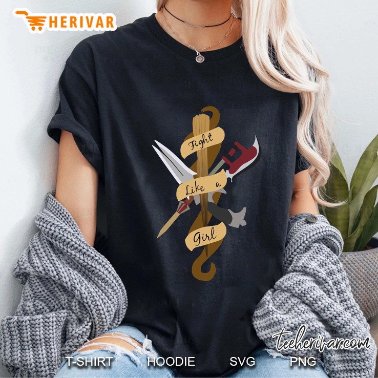 Fight Like A Girl Ladies Tee