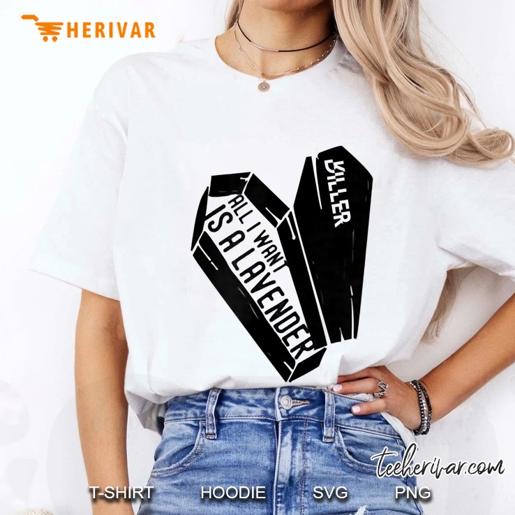 Lavender Coffin Swing Dance Ladies Tee