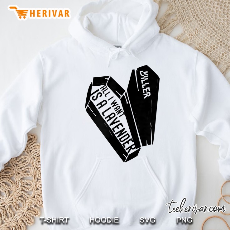 Lavender Coffin Swing Dance Hoodie