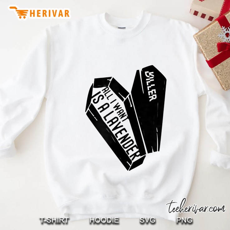 Lavender Coffin Swing Dance Sweatshirt