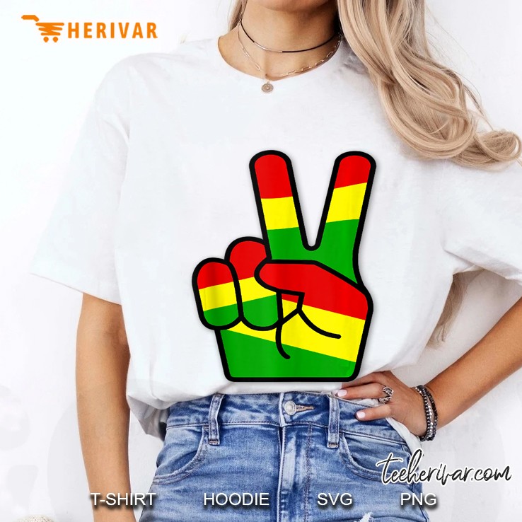 Rasta Reggae Victory Colors Art For Rastafari Lover Ladies Tee