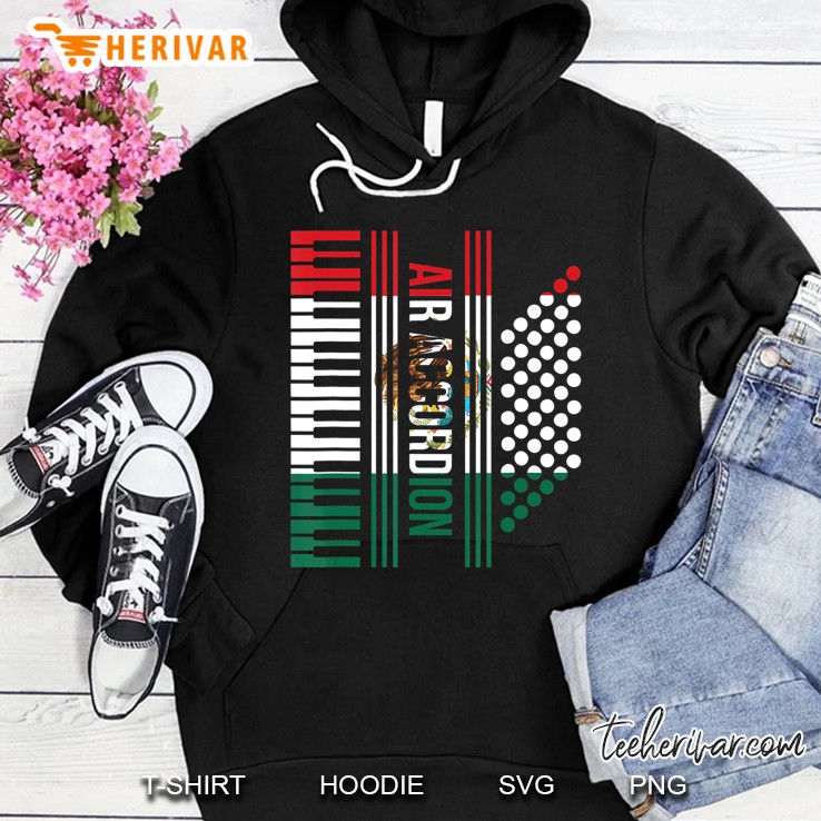 Air Accordion Proud Mexican Flag Mugs