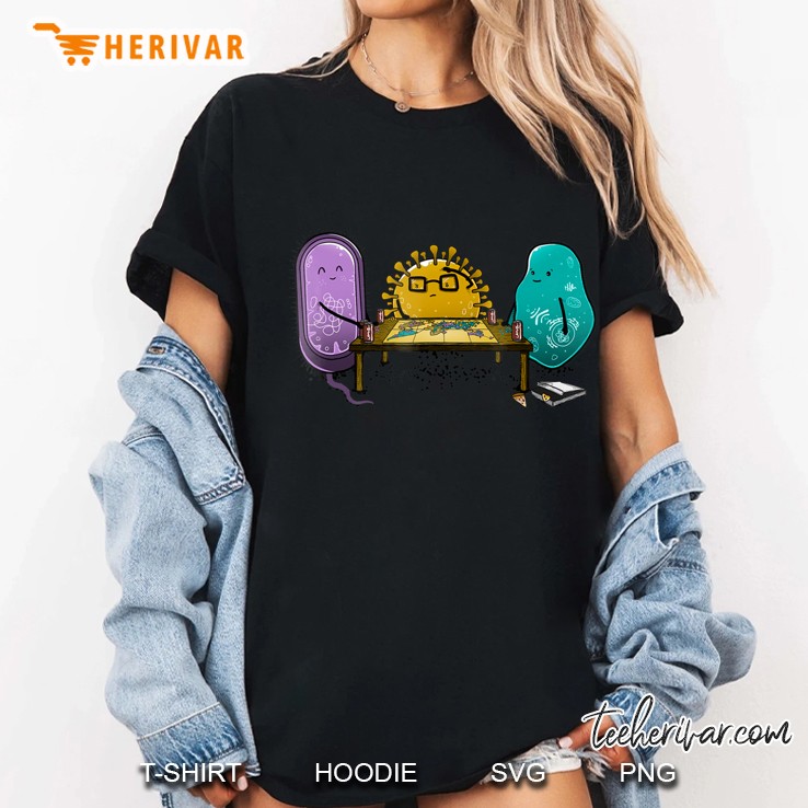 Biology Fun Shirt Real Conspiracy Theory Epidemiologist Ladies Tee