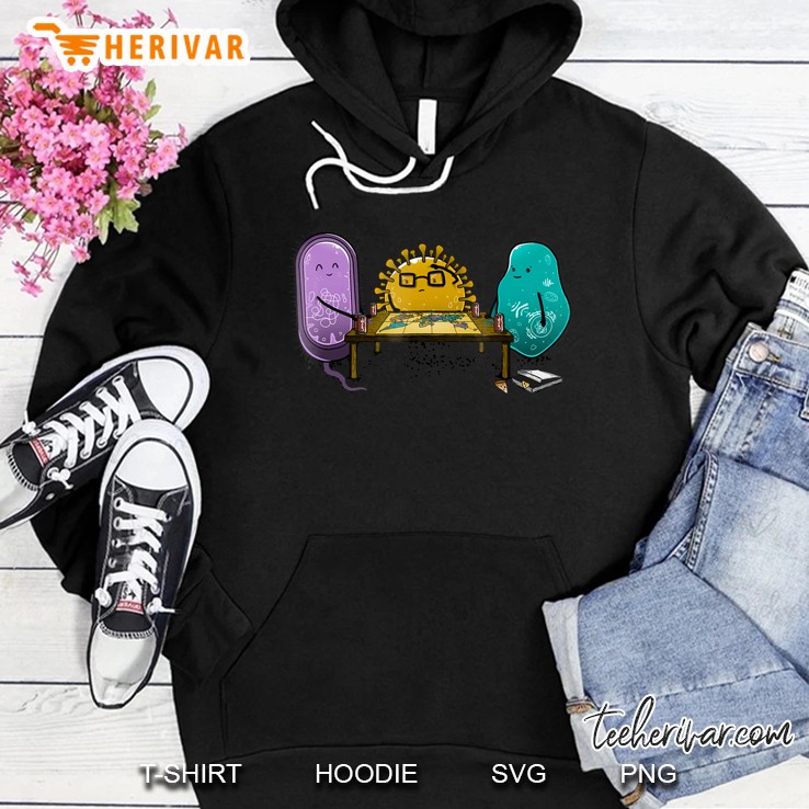 Biology Fun Shirt Real Conspiracy Theory Epidemiologist Hoodie