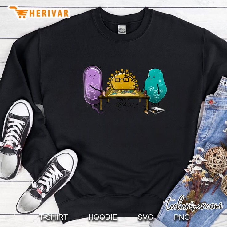Biology Fun Shirt Real Conspiracy Theory Epidemiologist Sweatshirt