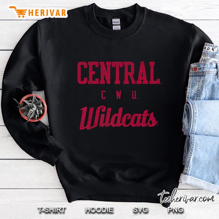 Central Washington Cwu Wildcats 30Csw-1 Ver2 Sweatshirt