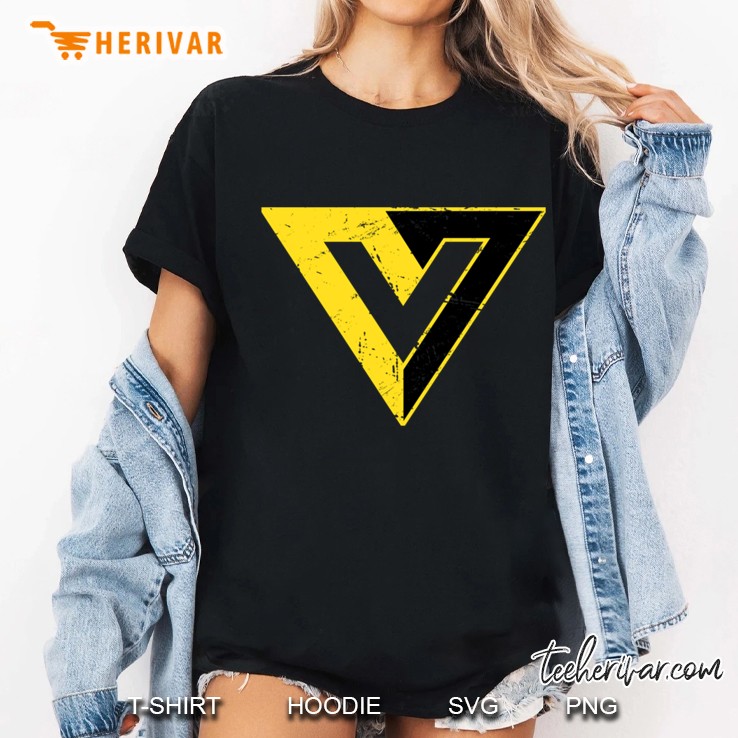 Distressed Ancap Libertarian Voluntarism Pullover Ladies Tee