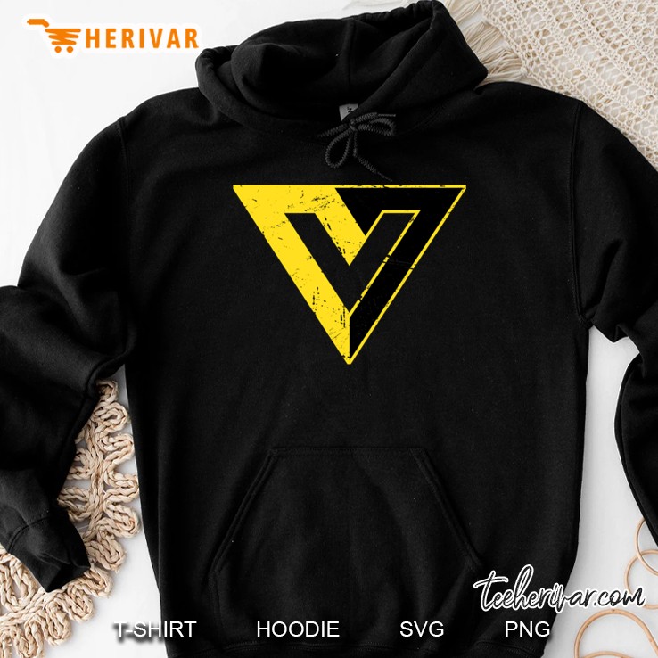 Distressed Ancap Libertarian Voluntarism Pullover Hoodie
