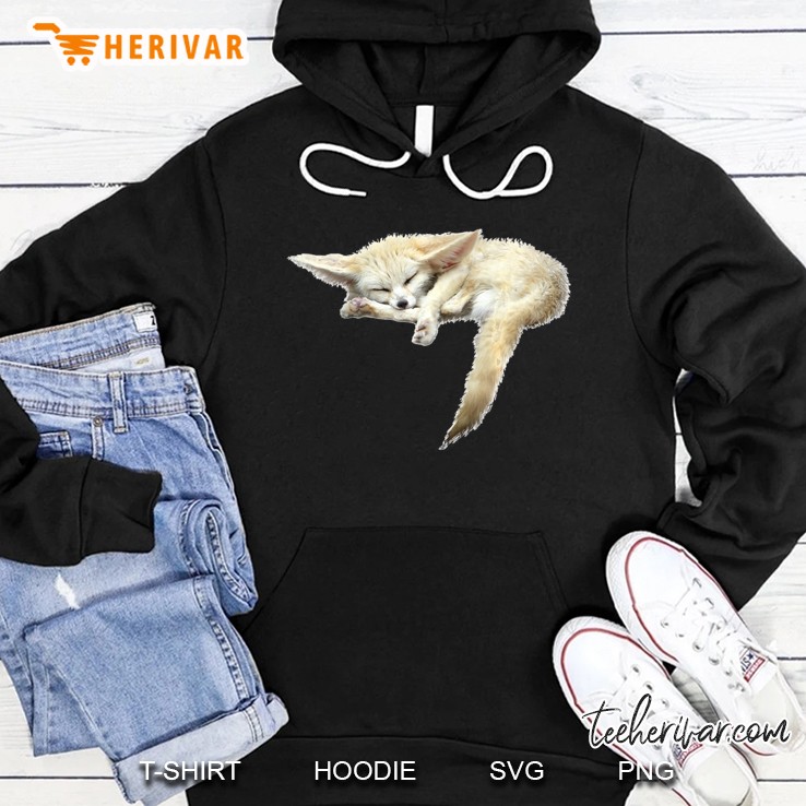 Fennec Fox Fox Shirt Sleeping Fox Hoodie