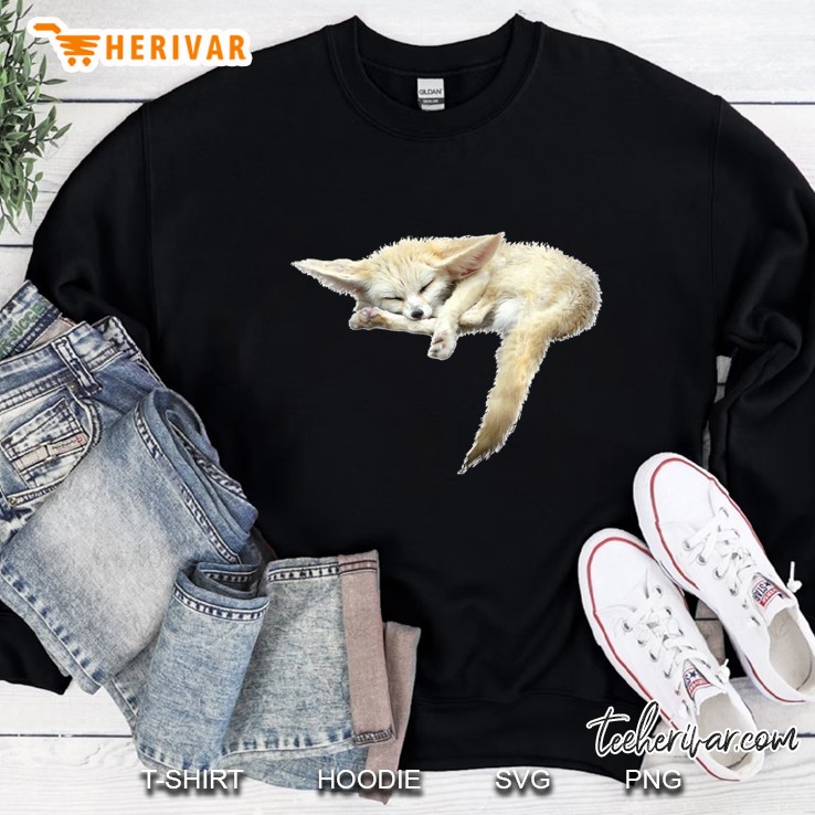 Fennec Fox Fox Shirt Sleeping Fox Sweatshirt