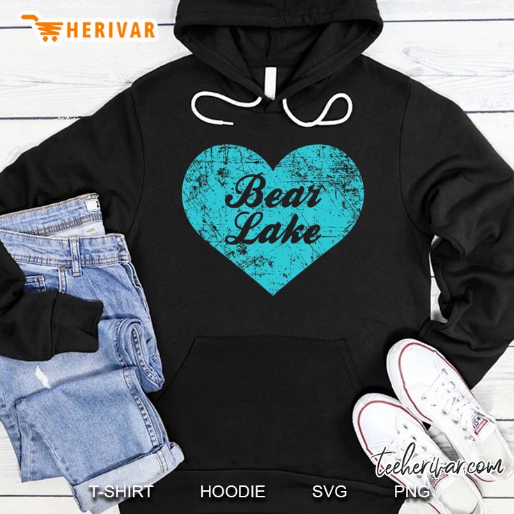 I Love Bear Lake Shirt, Utah Camping Gift Hoodie