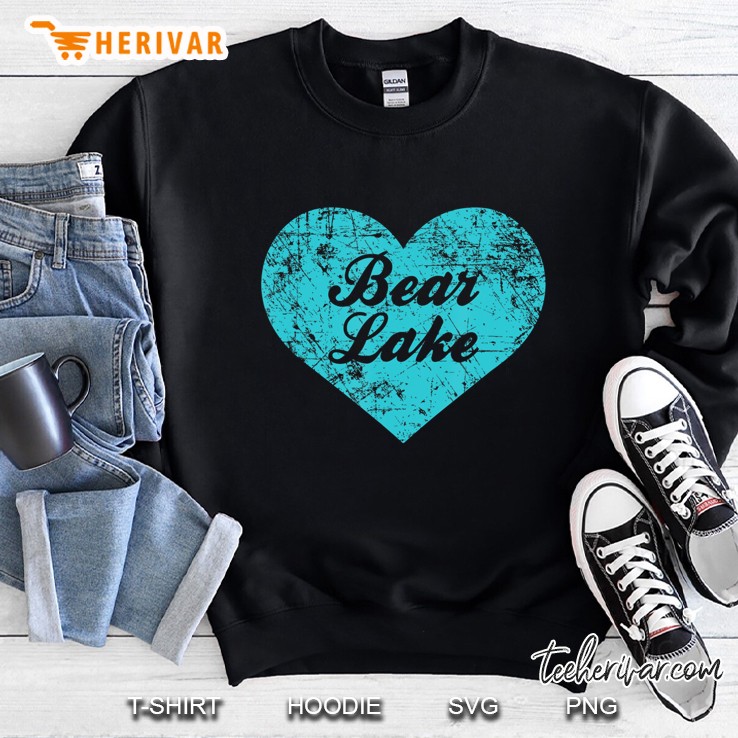 I Love Bear Lake Shirt, Utah Camping Gift Sweatshirt