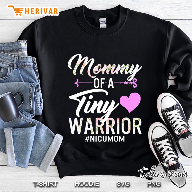 Mothers Day Mommy Of A Tiny Warrior Nicu Mom Baby Floral Mugs