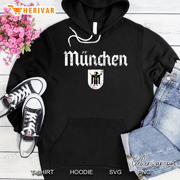 Munich Germany Muenchen Vintage Retro Distressed Mugs