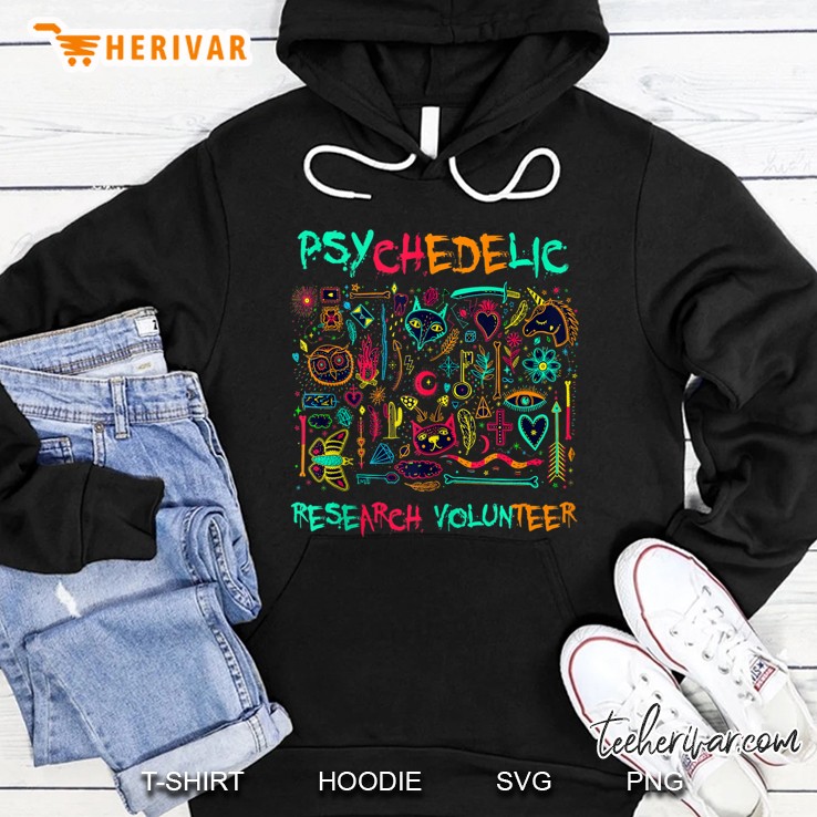 Psychedelic Research Volunteer Halloween Night Party Costume Tank Top Hoodie