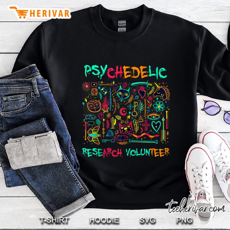 Psychedelic Research Volunteer Halloween Night Party Costume Tank Top Sweatshirt
