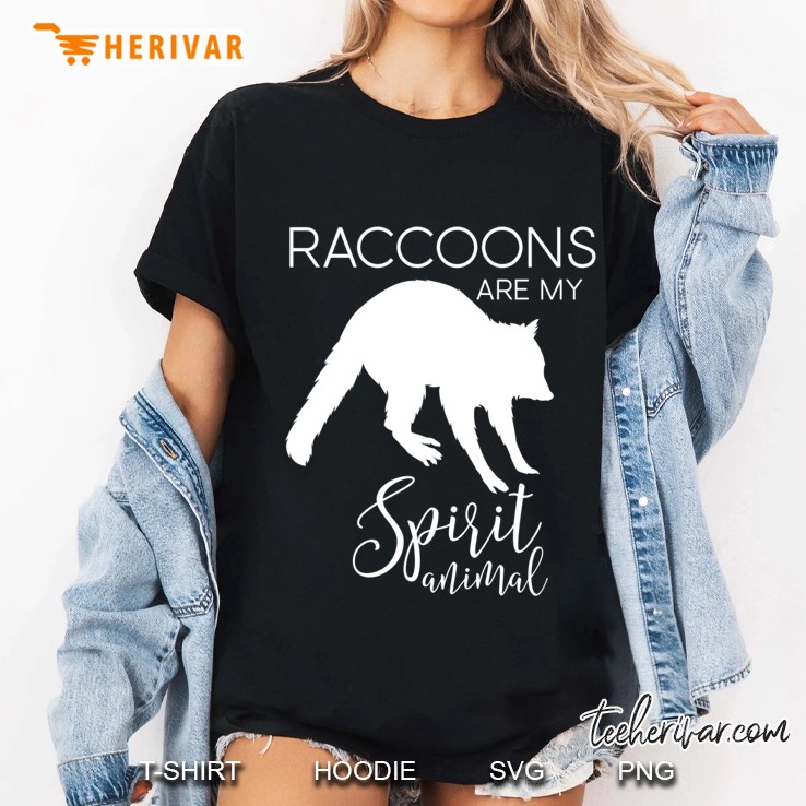 Raccoon Racoon Spirit Animal J000466 Ladies Tee