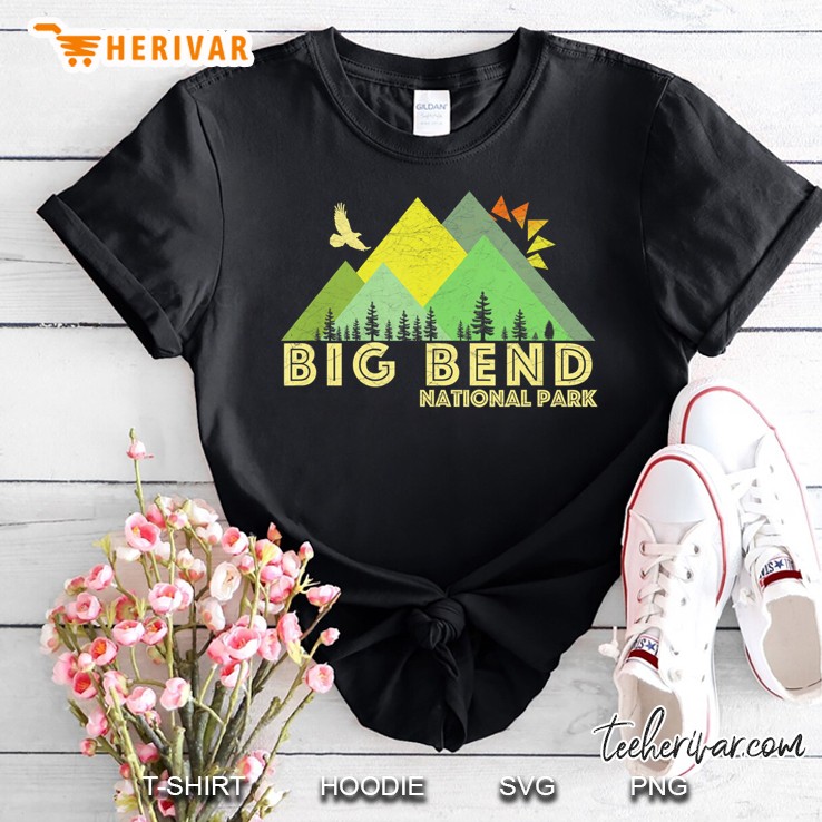 Retro Vintage Big Bend National Park Shirt