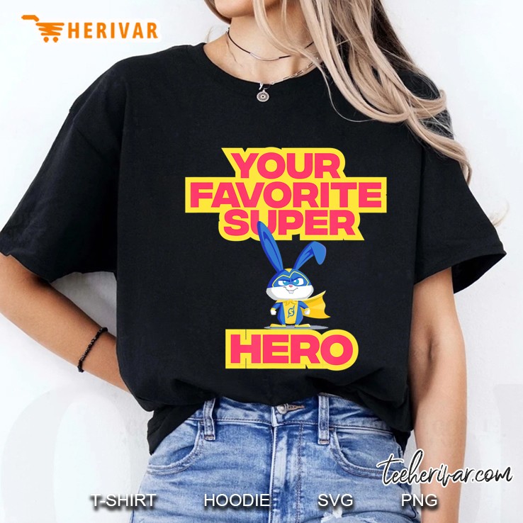 Secret Life Of Pets Snowball Your Favorite Superhero Ladies Tee