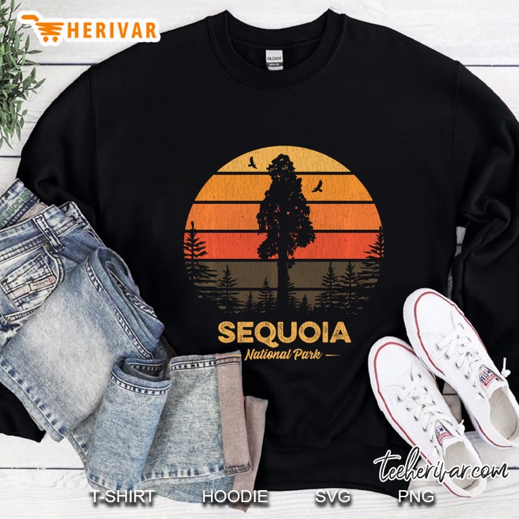 Sequoia National Park Shirt Retro Vintage Souvenir Gift Sweatshirt