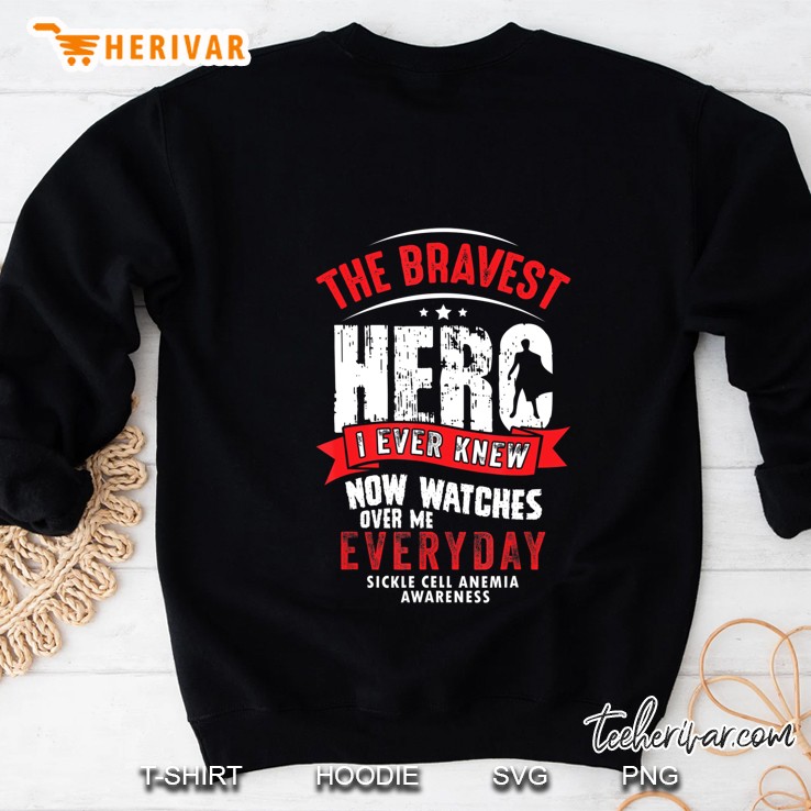 Sickle Cell Anemia Awareness Ribbon S Sweatshirt
