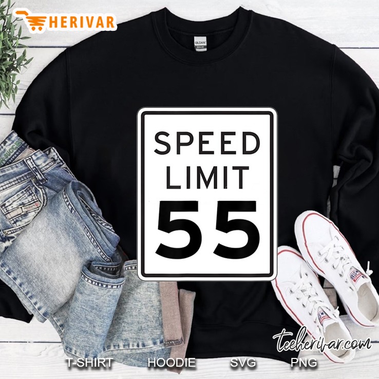 Speed Limit 55 Mph Shirt Car Enthusiast 55Th Mugs