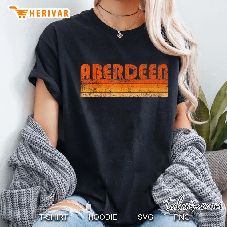Vintage Retro Aberdeen Ladies Tee