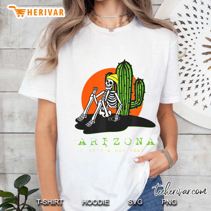Arizona - Skeleton Souvenir Ladies Tee