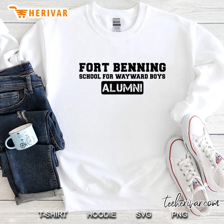 Fort Benning School For Wayward Boys Alumni Olive Bc Sweatshirt