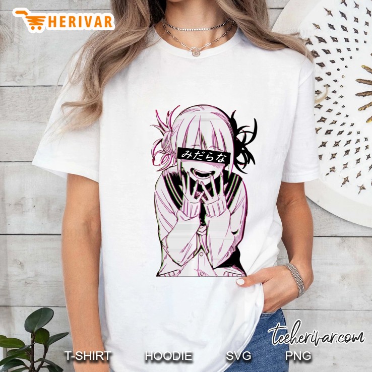 Waifu Anime Neko Vaporwave Manga Girl Lovers Gift Pullover Ladies Tee
