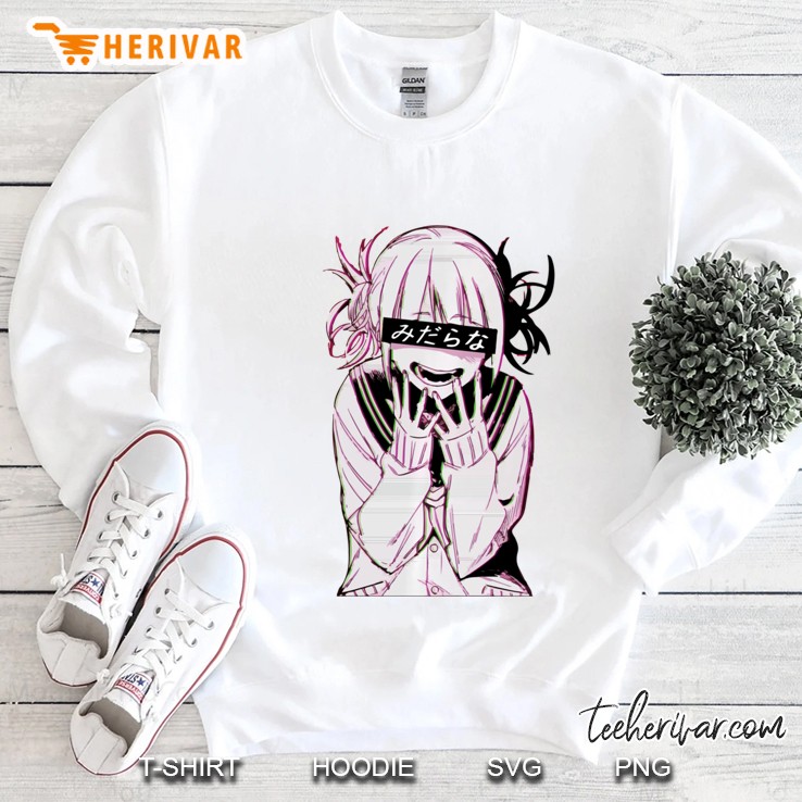 Waifu Anime Neko Vaporwave Manga Girl Lovers Gift Pullover Sweatshirt