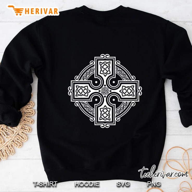 Celtic Cross Odin's Cross Tshirt Irish Mugs